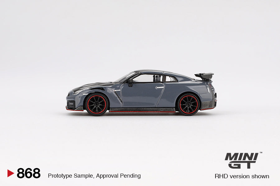 1/64 MiniGT Nissan GT-R Nismo 2024 NISMO (Stealth Gray) (MGT00868)