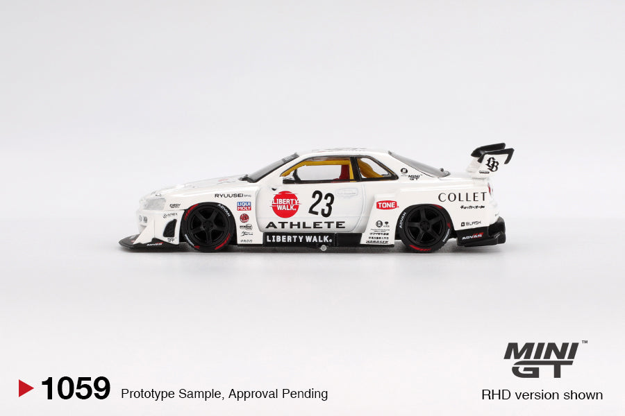 1/64 MiniGT Nissan LB-ER34 Super Silhouette (ATHLETE/COLLET) (MGT01059)
