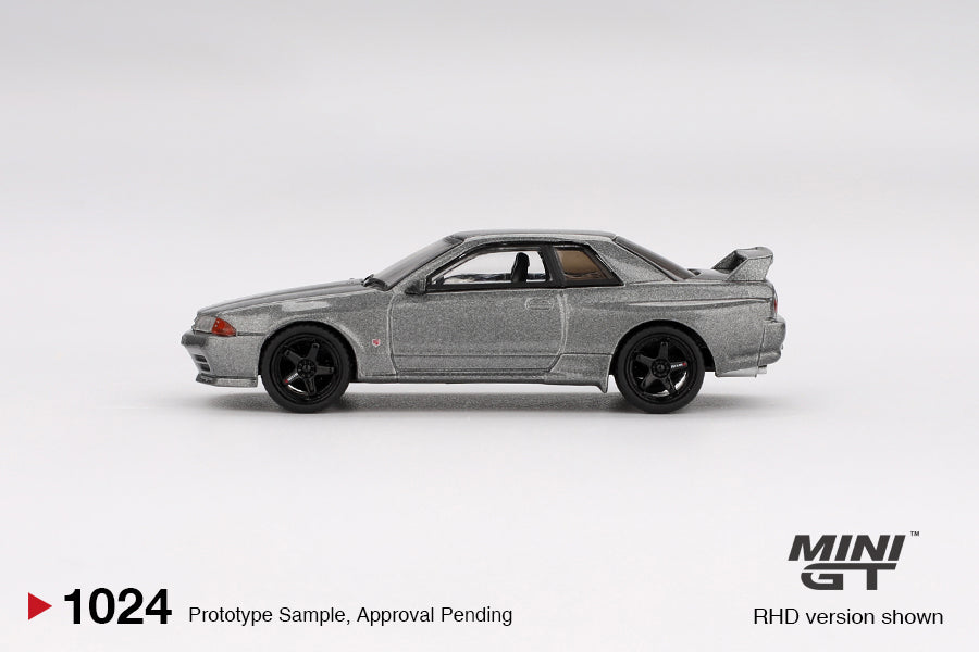1/64 MiniGT Nissan Skyline GT-R (NISMO BNR32 CRS Version Dark Metal Gray) (MGT01024)
