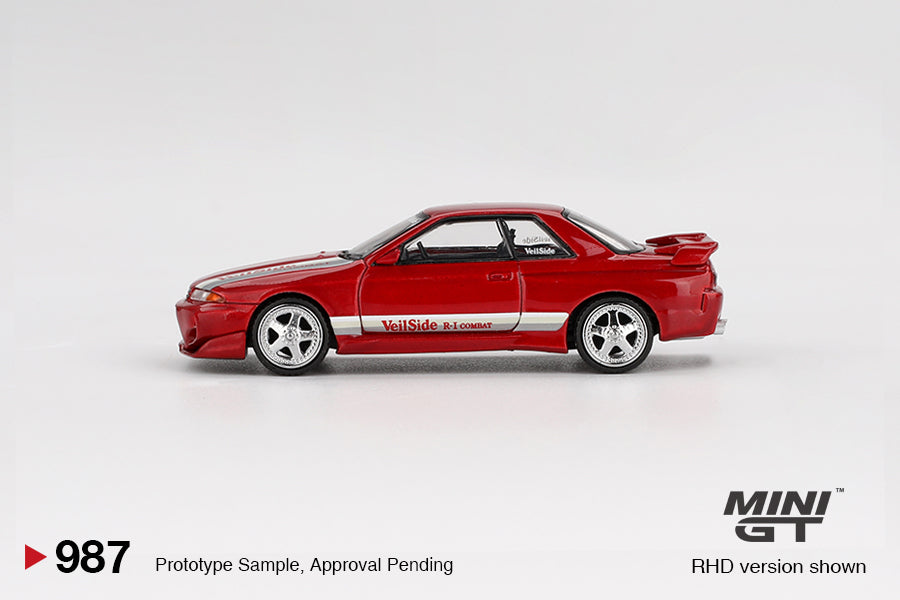 1/64 MiniGT Nissan Skyline GT-R (R32) VeilSide Combat C-I (Gem Red) (MGT00987)