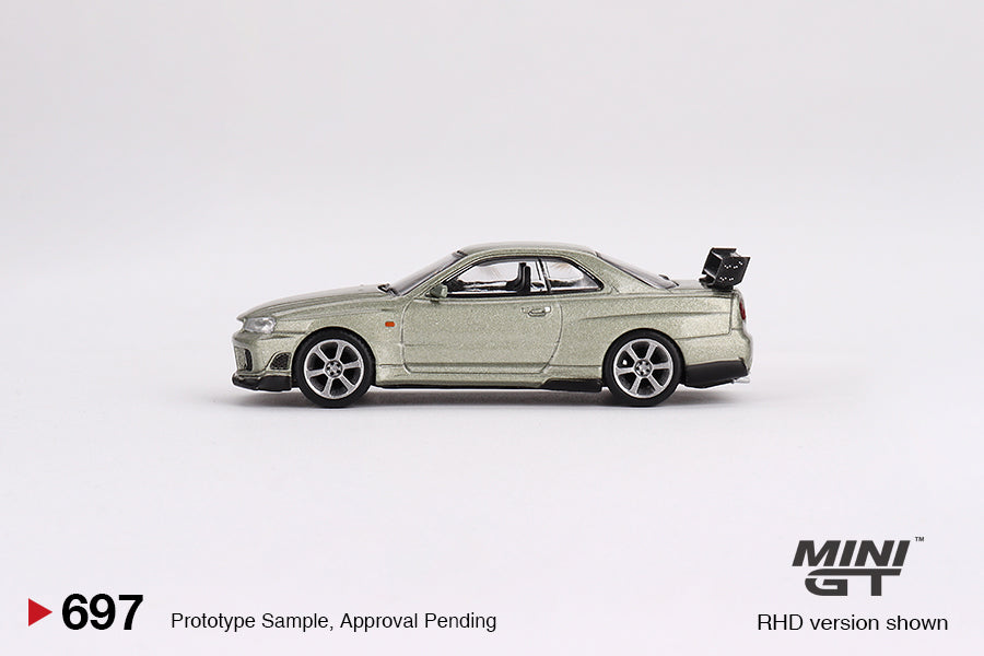 1/64 MiniGT Nissan Skyline GT-R (R34) Tommykaira R-z Millenium Jade (MGT00697)