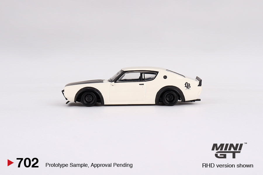 1/64 MiniGT Nissan Skyline Kenmeri Liberty Walk White (MGT00702)
