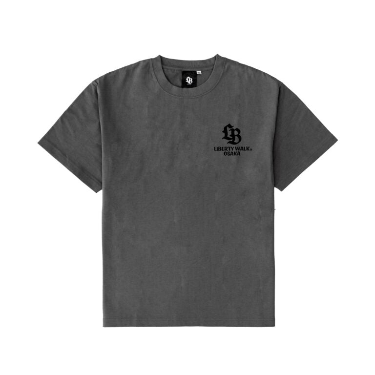 Liberty Walk Osaka R32 Box Logo Tee Gray (Osaka 1st Exclusive)