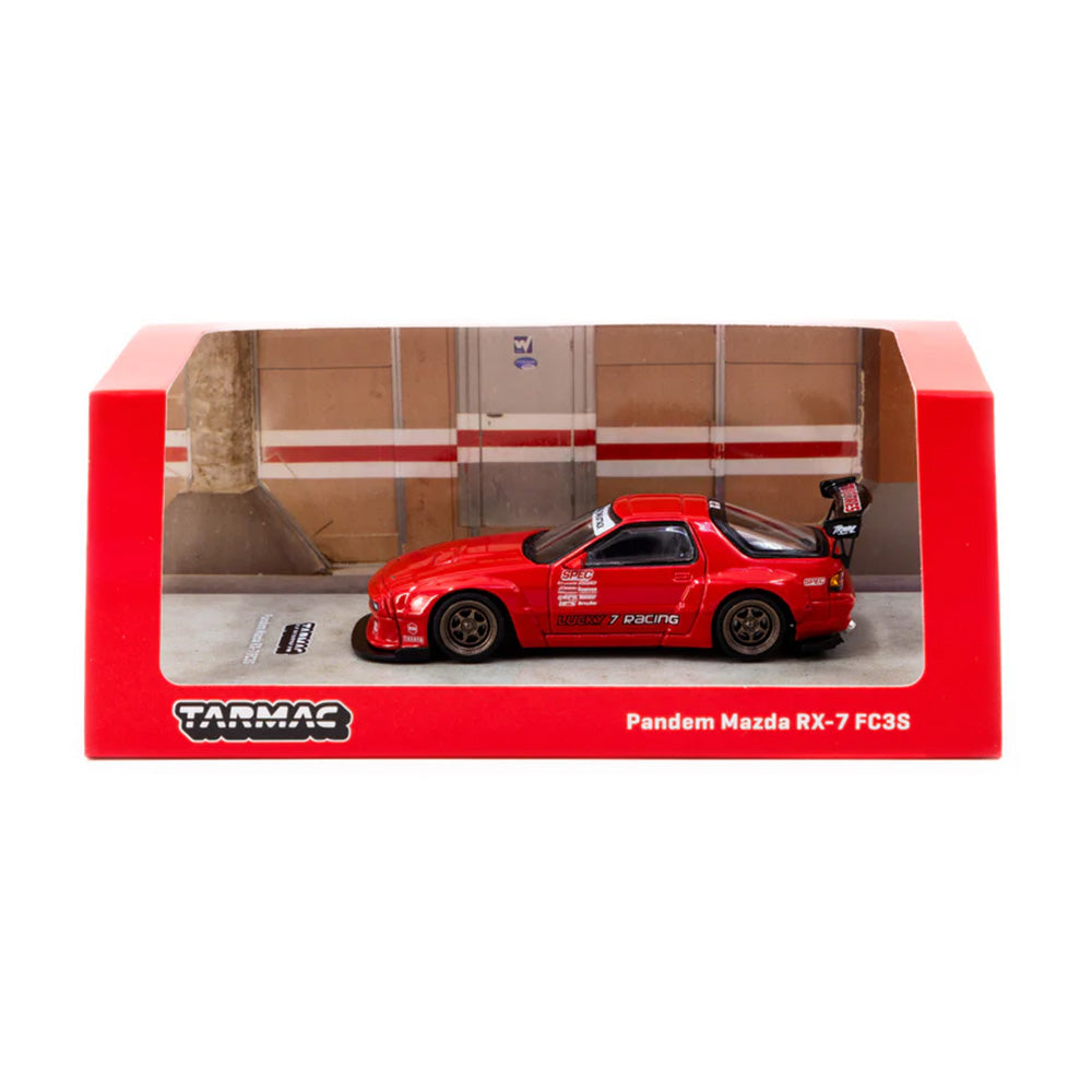 1/64 Tarmac Works x Vertex Mazda RX-7 FC3S (Red)