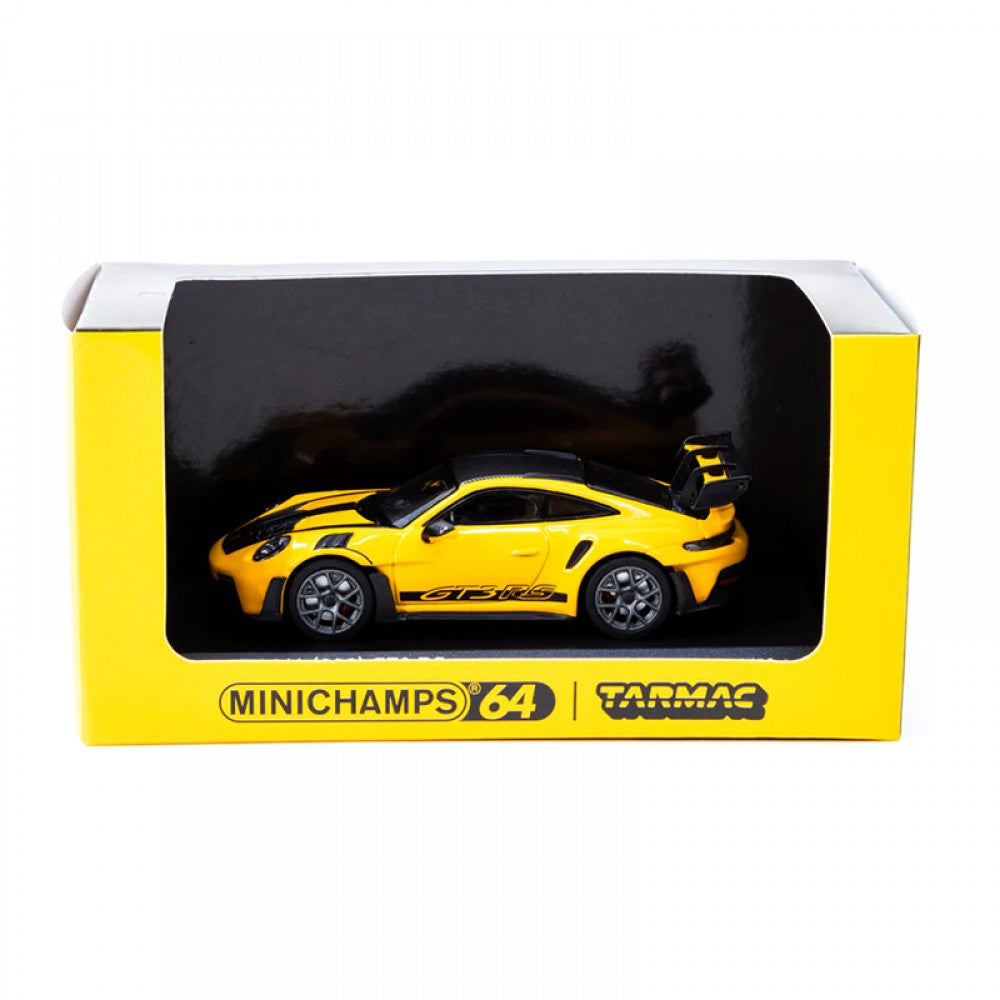 1/64 Tarmac Works x Minichamps Porsche 911 (922) GT3 RS (Signal Yellow)
