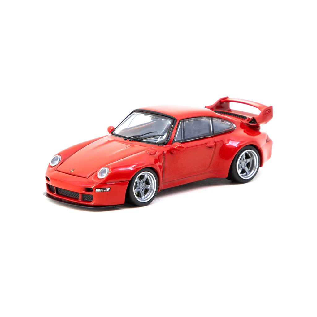 1/64 Tarmac Works x Porsche 993 Remastered by Gunther Werks (Red)