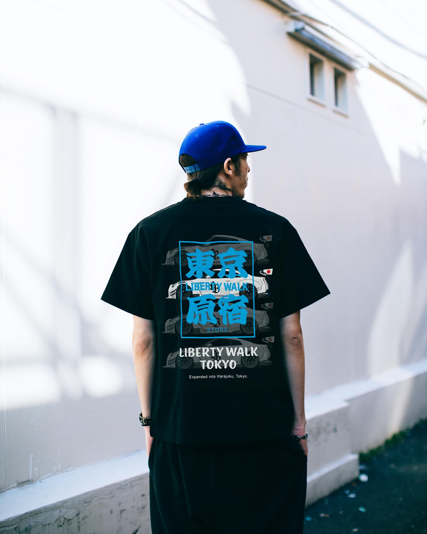 Liberty Walk 東京原宿 R35 Black T-Shirt (Tokyo Exclusive)