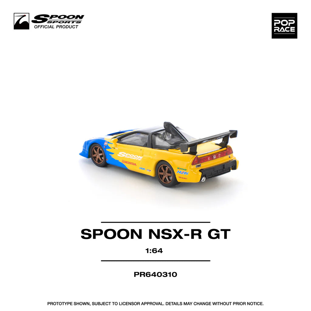 1/64 Pop Race Honda NSX-R GT (Spoon Sports) (PR64-310)