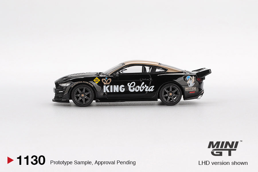 1/64 MiniGT Shelby GT500 Dragon Snake Concept (Black/Gold) (MGT01130)