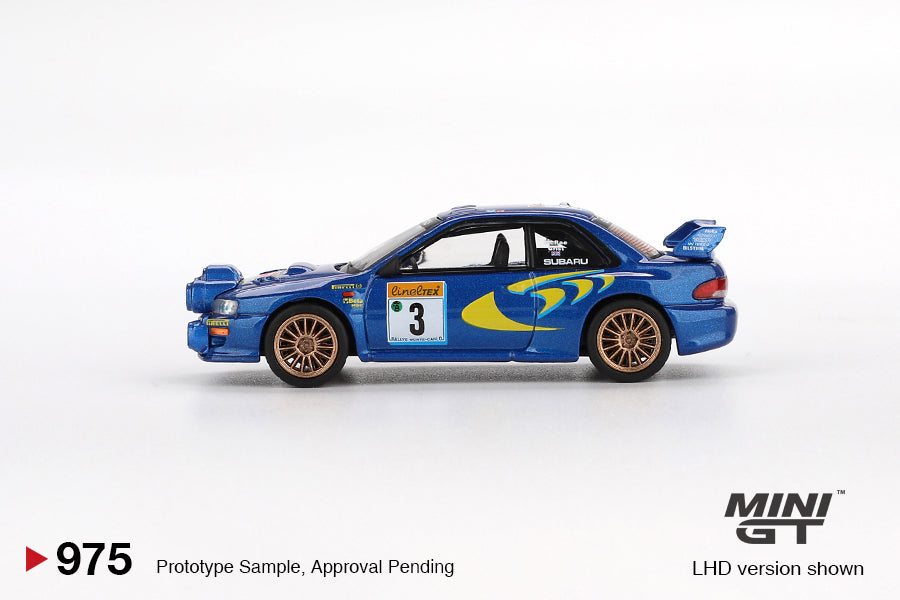 1/64 MiniGT Subaru Impreza WRC98 #3 (1998 Rally Monte-Carlo 3rd Place) (MGT00975)