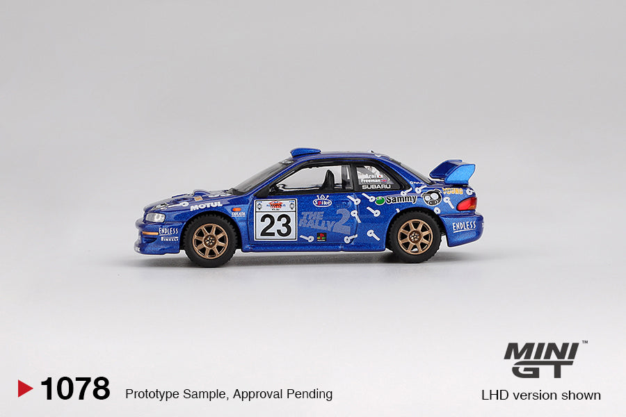 1/64 MiniGT Subaru Impreza WRC99 #23 (2000 Acropolis Rally) (MGT01078)