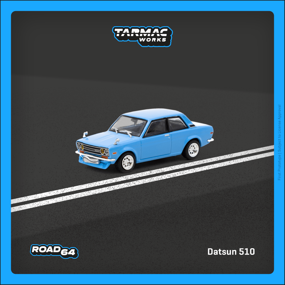 1/64 Tarmac Works Datsun 510 (Light Blue)