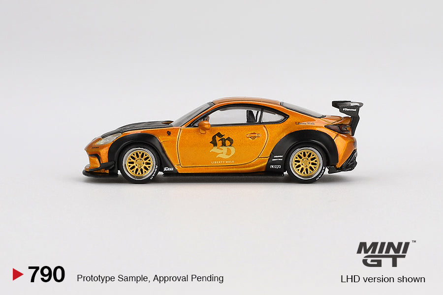 1/64 MiniGT Toyota GR86 LB★Nation LB Gold 2024 (MGT00790) (All In Tuning Exclusive)