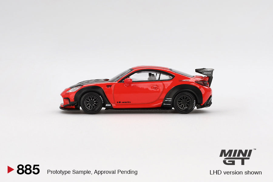 1/64 MiniGT Toyota GR86 LB★Nation Red (MGT00885)
