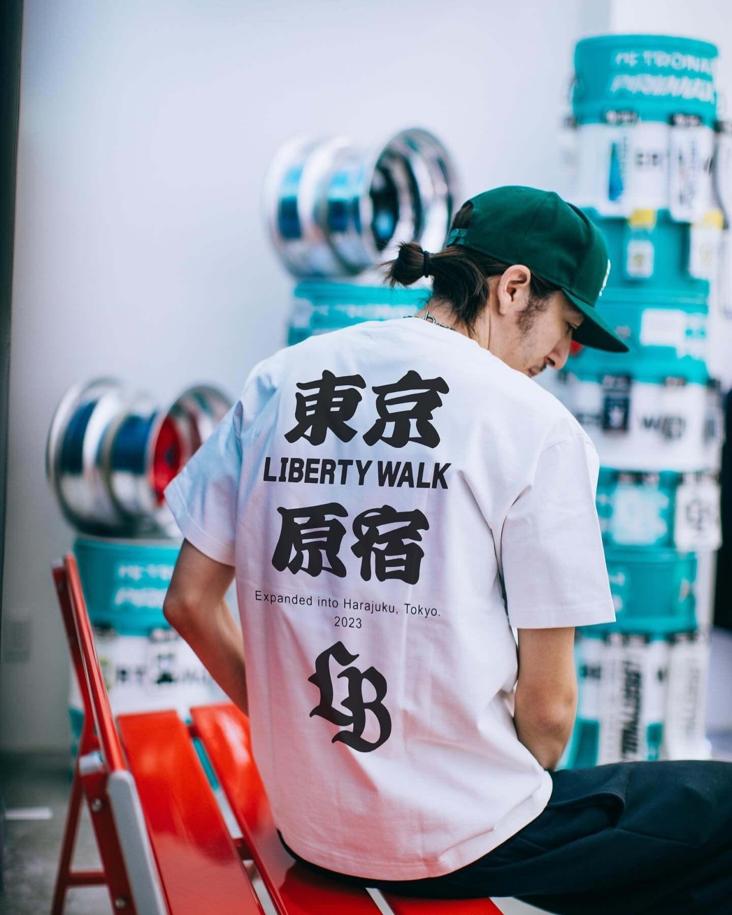 Liberty Walk 東京原宿 White T-Shirt (Tokyo Exclusive)