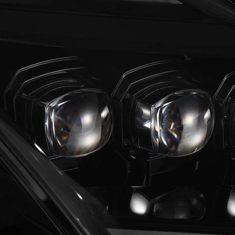 Alpharex 09-25 Nissan GT-R NOVA-Series LED Projector Headlights Alpha Black