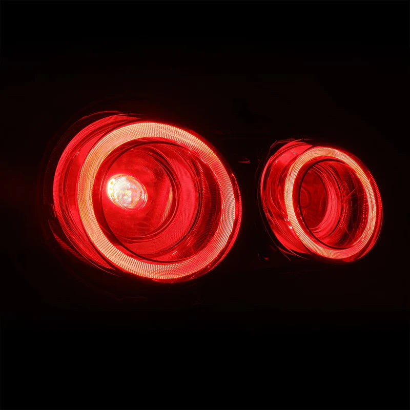 Alpharex 09-25 Nissan GT-R NOVA-Series Prismatic LED Tail Lights Red Smoke