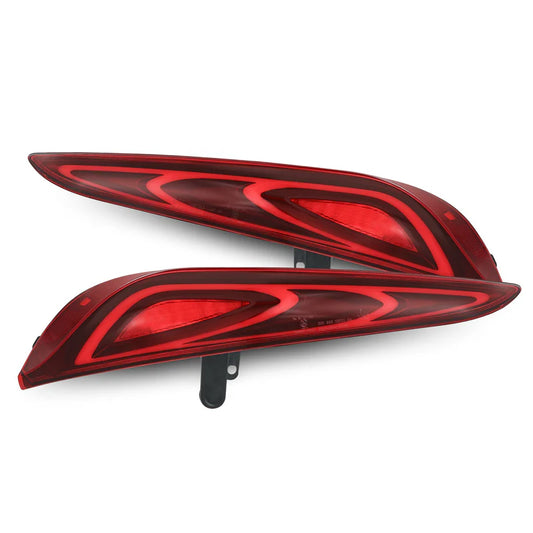 Alpharex 20-25 Toyota Supra FT-1 Style LUXX-Series LED Tail Lights Vivid Red