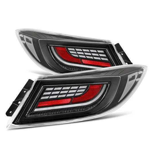 Alpharex 21-25 Toyota GR86/Subaru BRZ LUXX-Series LED Tail Lights Alpha Black