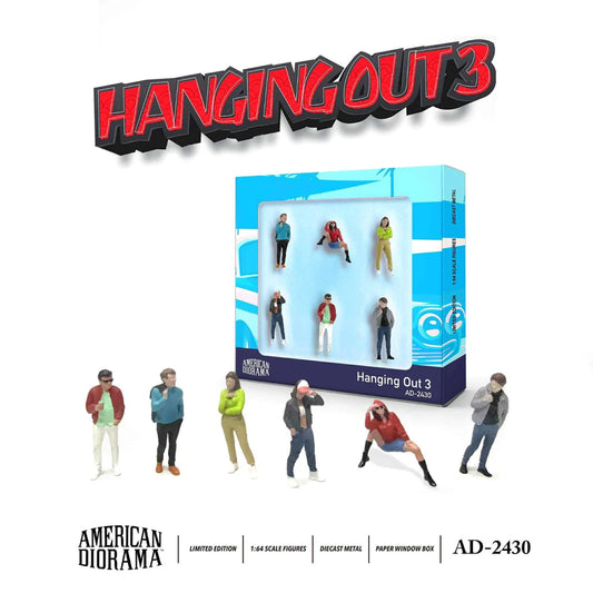 1/64 American Diorama Figurine Set Hanging Out 3 (AD-2430)
