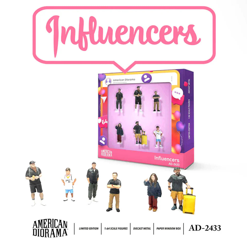 1/64 American Diorama Figurine Influencers (AD-2433)