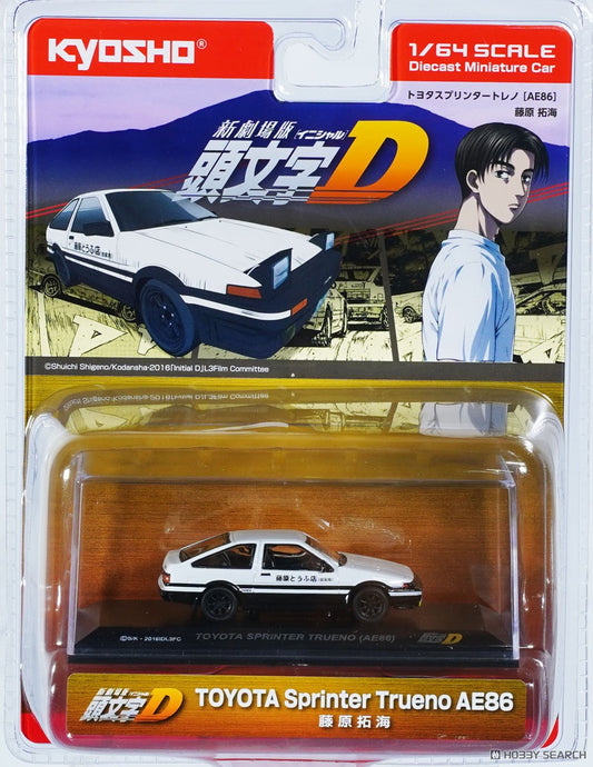 1/64 Kyosho Initial D Toyota Sprinter Trueno (AE86)