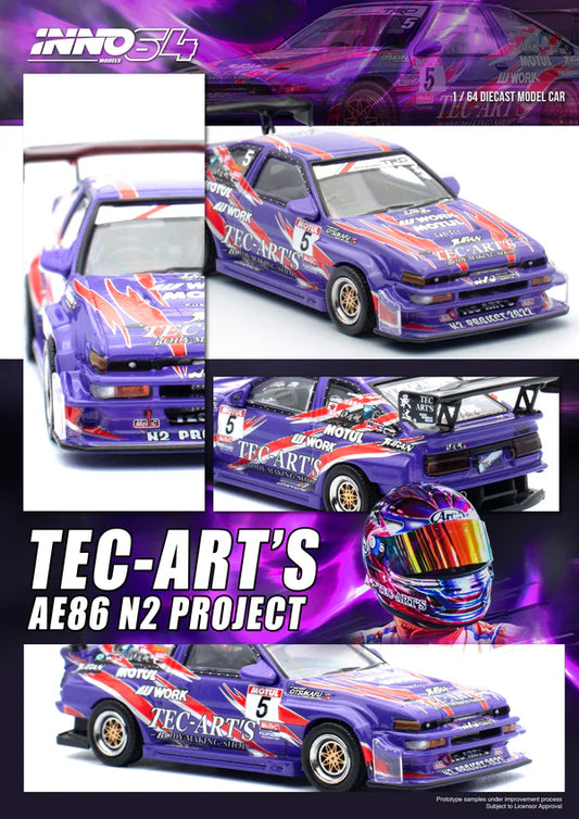 1/64 Inno64 Toyota Sprinter Trueno (AE86) N2 Project by Tec-Art