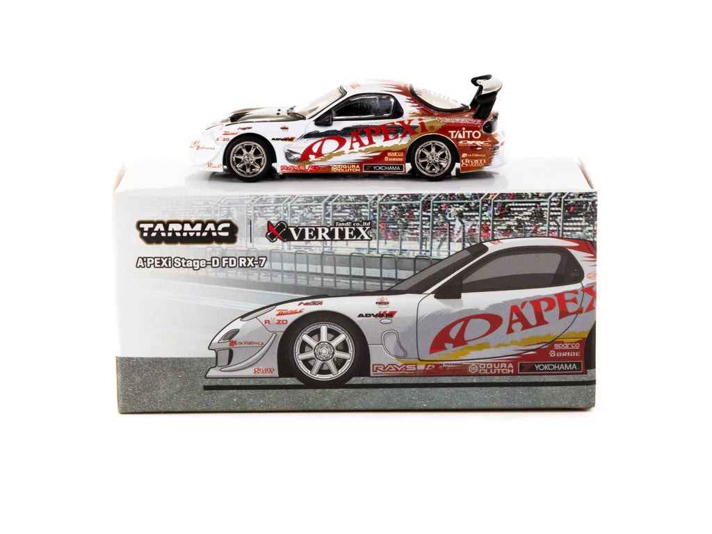 1/64 Tarmac Works A'PEXi Stage-D FD RX-7