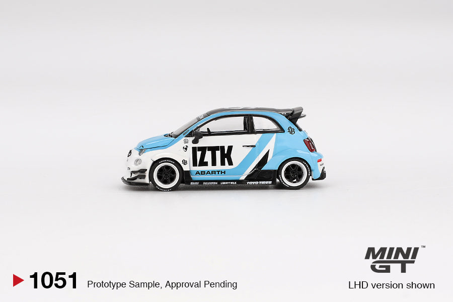 1/64 MiniGT Abarth 595 LB-WORKS x Abas Works (IZTK) (MGT01051)