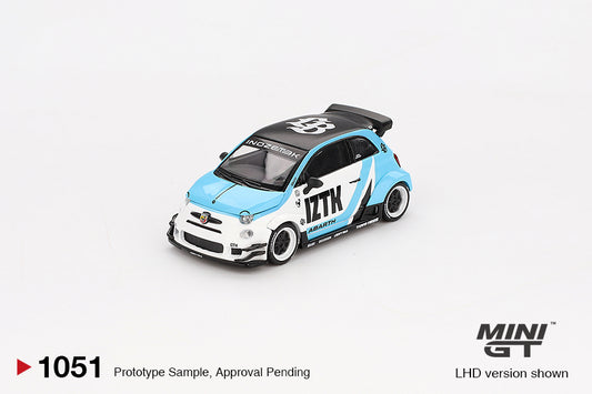 1/64 MiniGT Abarth 595 LB-WORKS x Abas Works (IZTK) (MGT01051)