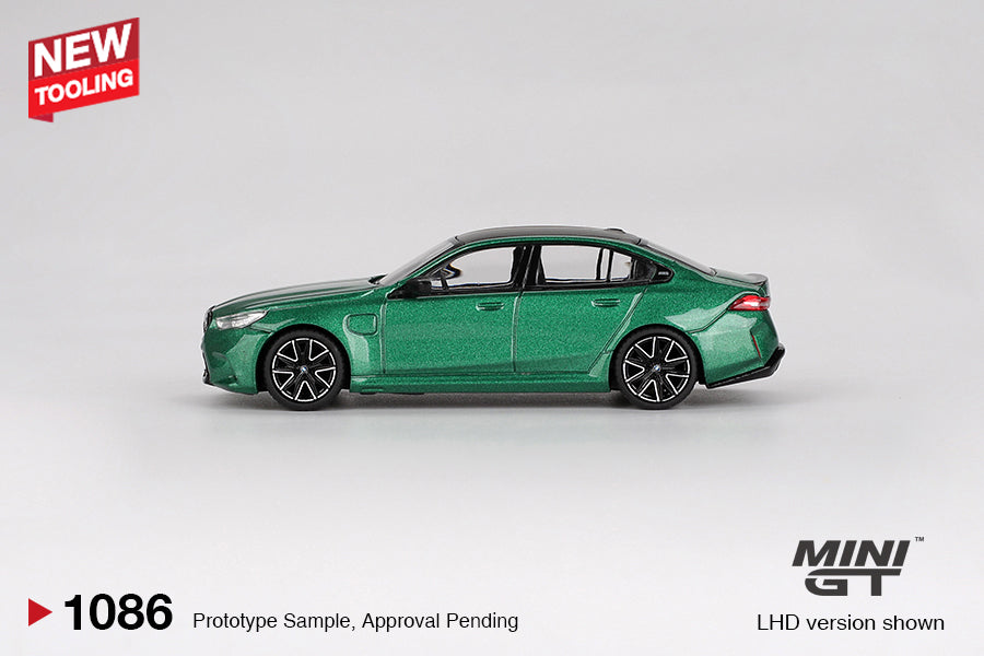 1/64 MiniGT BMW M5 (Isle of Man Green Metallic) (MGT01086)