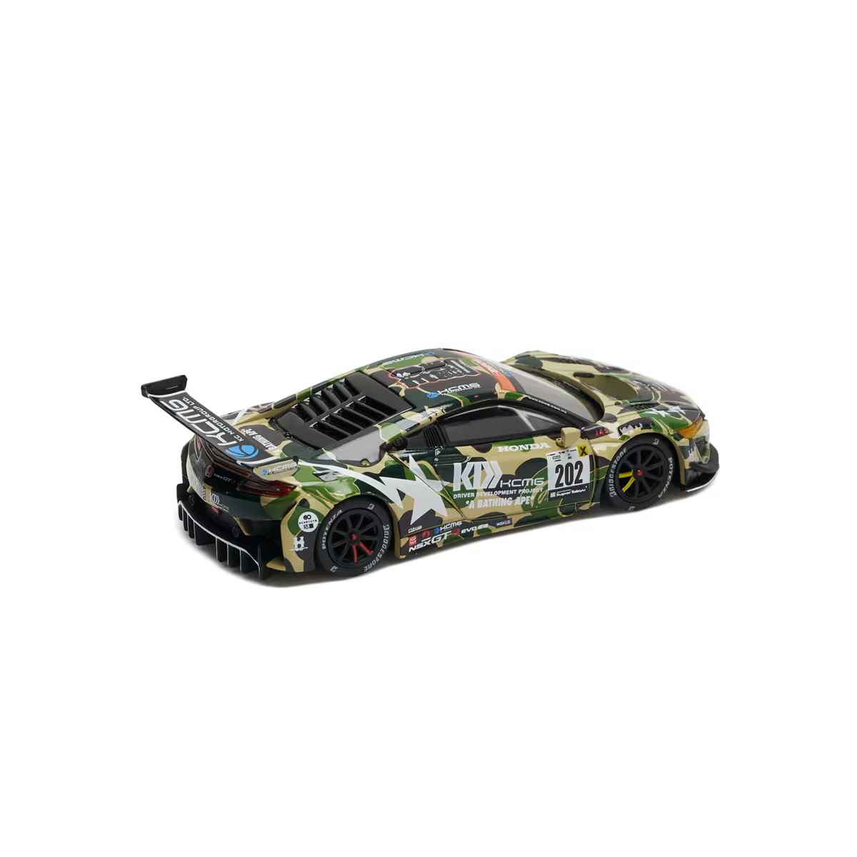 1/64 Pop Race x BAPE Honda NSX GT3 EVO22BAPE