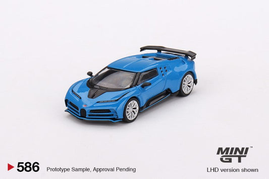 1/64 MiniGT Bugatti Centodieci Blu Bugatti (MGT00586)