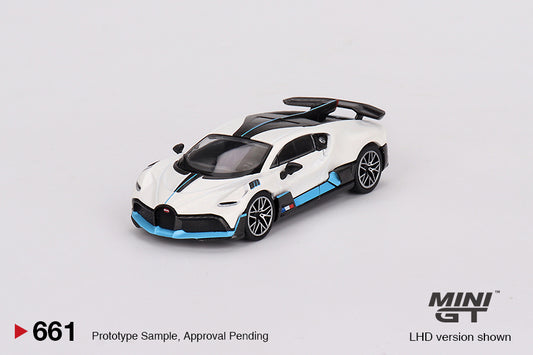 1/64 MiniGT Bugatti Divo White (MGT00661)