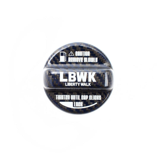 Liberty Walk Dry Carbon Fuel Cap Cover