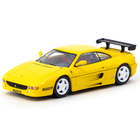 1/64 Tarmac Works x iXO Models Ferrari F355 Challenge (Yellow)
