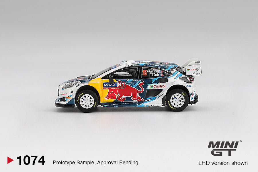 1/64 MiniGT Ford Puma Rally1 #16 (M-Sport Ford WRT 2024 Rally Finland 3rd Place) (MGT01074)