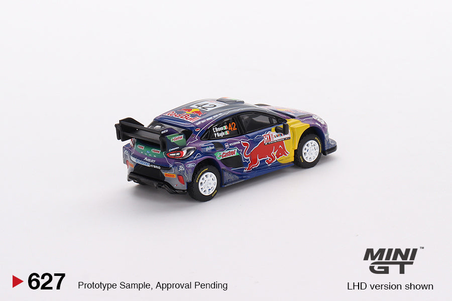 1/64 MiniGT Ford Puma Rally1 #42 (M-Sport Ford WRT 2022 Rally Italia Sardegna 2nd Place) (MGT00627)