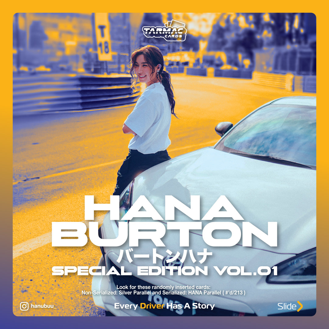 Tarmac Cards Hana Burton Special Edition Volume 01 (Limited to 3000 packs worldwide)