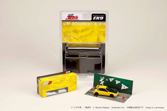 1/64 Hobby Japan Honda Civic (EK9) Todojuku / INITIAL D Tomoyuki Tachi VS Takumi Fujiwara