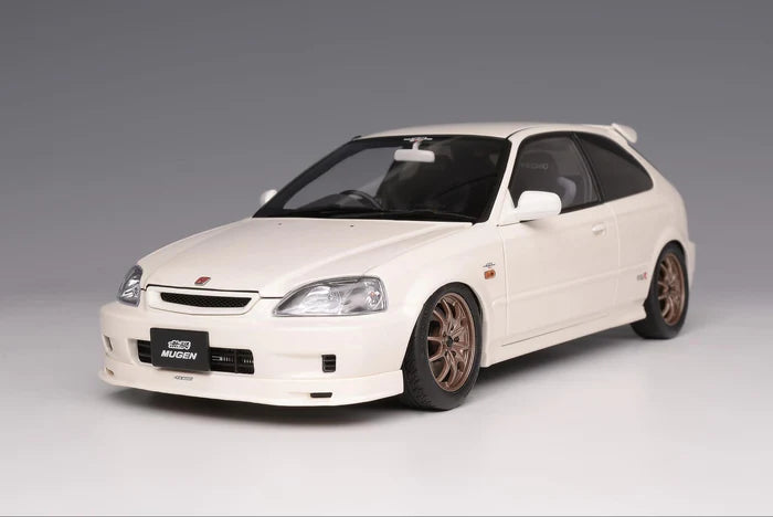 1/18 Motorhelix Honda Civic Type-R (EK9) MUGEN in Championship White
