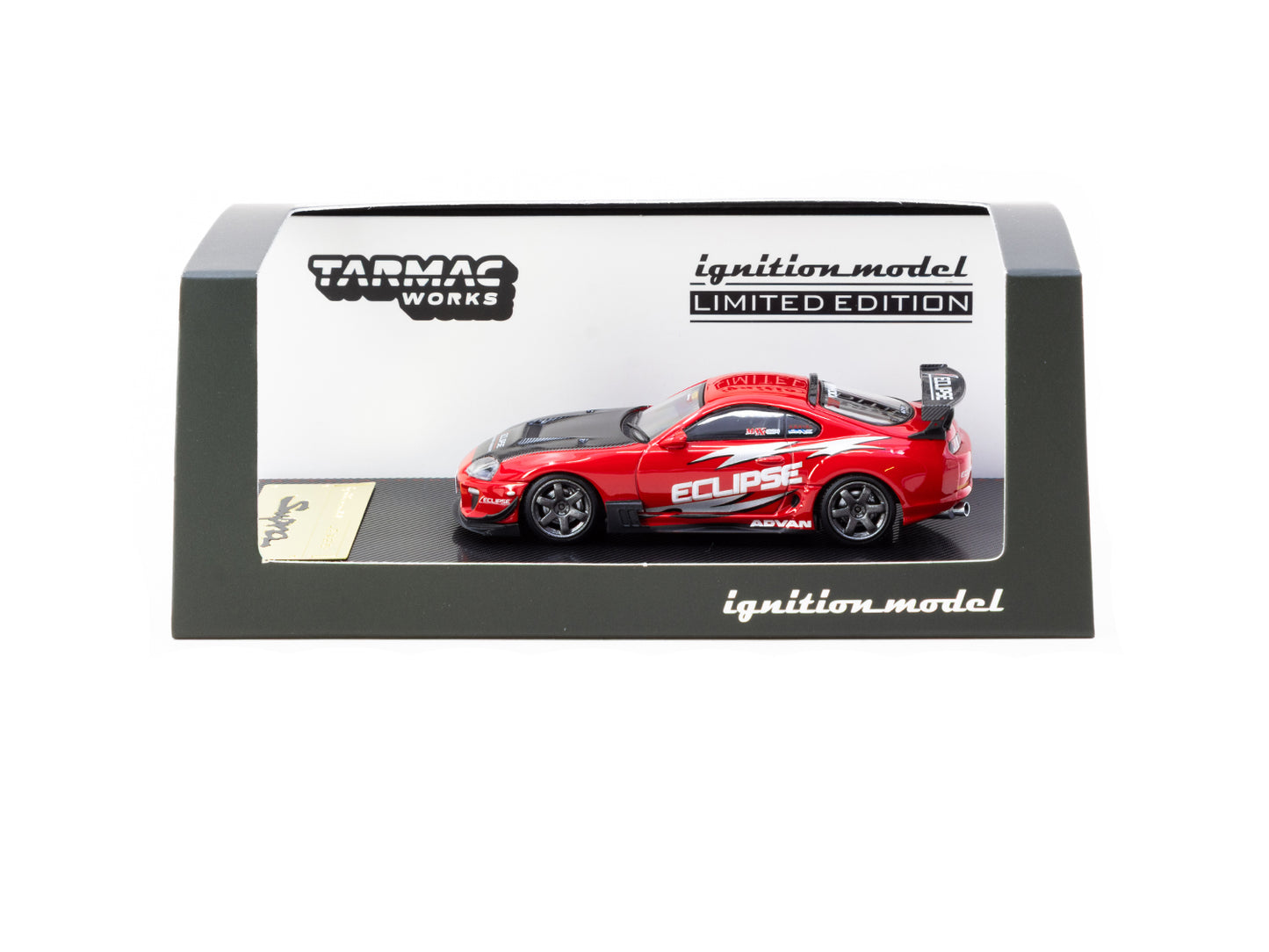 1/64 Tarmac Works x Ignition Model Toyota Supra (JZA80) RZ (Red)
