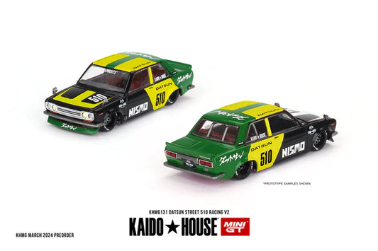 1/64 MiniGT x Kaido House Datsun Street 510 Racing V2 (KHMG131)