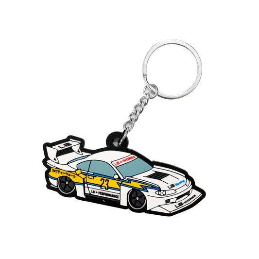 Liberty Walk Rubber Keychain Silvia