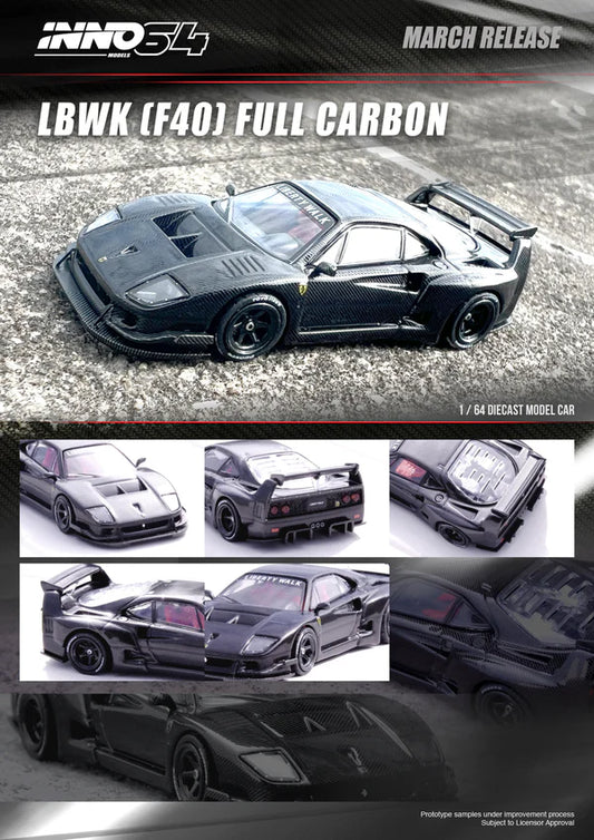 1/64 Inno64 LBWK F40 Full Carbon