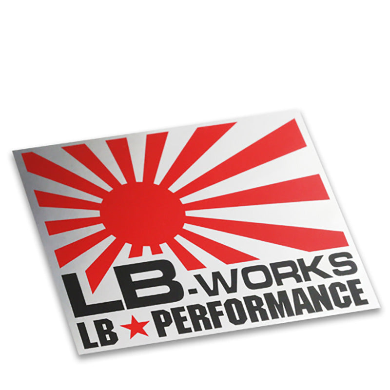 Liberty Walk LB Works Rising Sun Sticker (Small) – JDM Junction BN