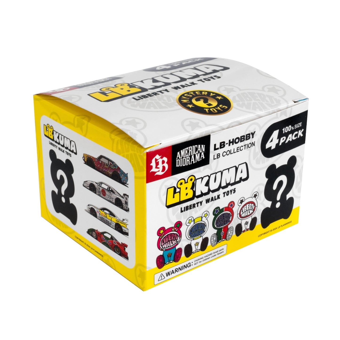 [PRE-ORDER] Liberty Walk LB Kuma 100% Volume 1 (Blind Box)