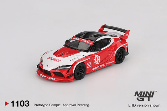 1/64 MiniGT LB★WORKS Toyota GR Supra (Red) (MGT01103)