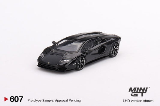 1/64 MiniGT Lamborghini Countach LPI 800-4 Nero Maia (MGT00607)