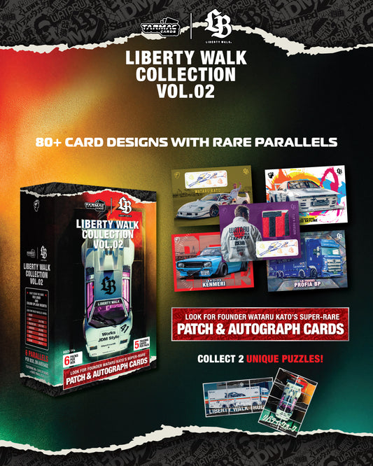 Tarmac Cards Liberty Walk Collectible Trading Cards Volume 02 [PRE-ORDER]